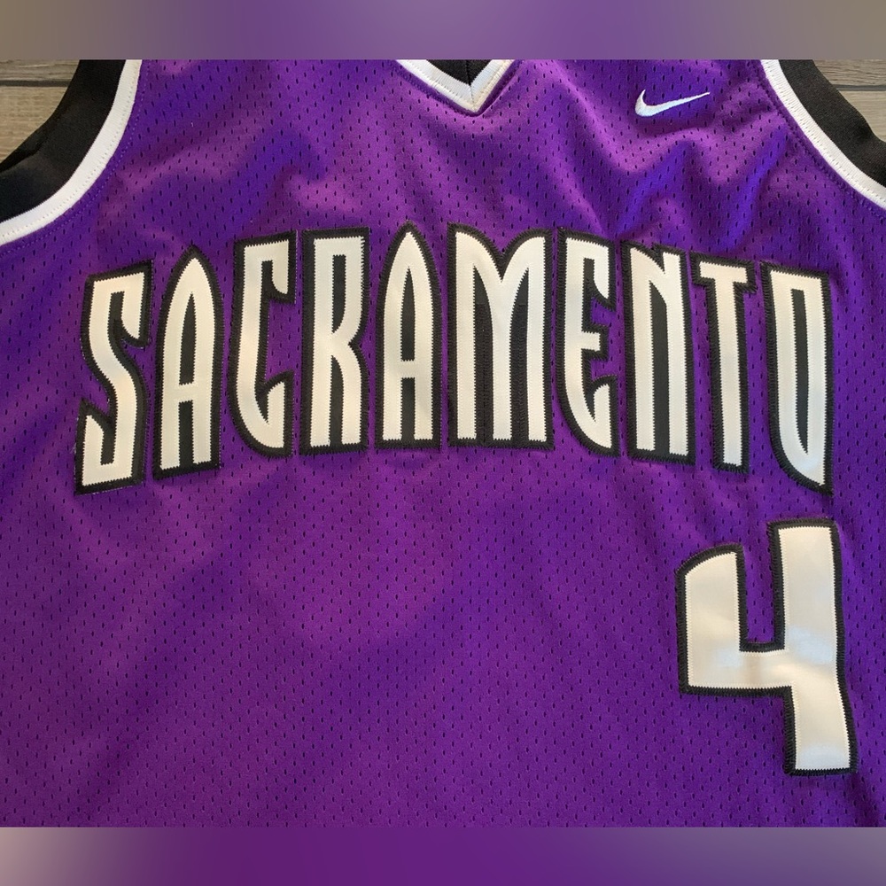 Vintage Authentic Sacramento Kings Nike Swingman Basketball Chris Webber Jersey - Picture 2 of 6